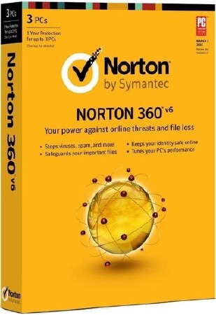 Norton 360 / Нортон антивирус 2012 / 6.1.2.10 / Final RUS + ключ активации
