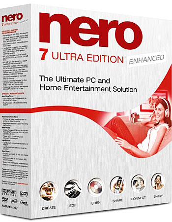 Nero / Неро 7 Ultra Edition 2011 (RUS) русская версия для windows